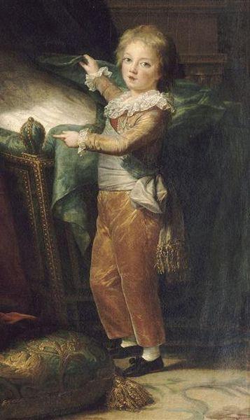 elisabeth vigee-lebrun Louis Joseph of France oil painting image